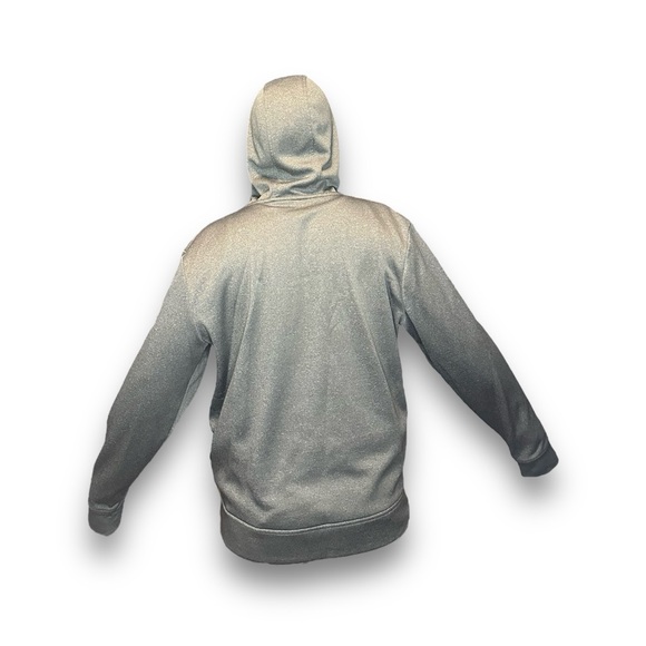 Under Armour Gray Hoodie - Size Medium, Loose Fit - Picture 4 of 4
